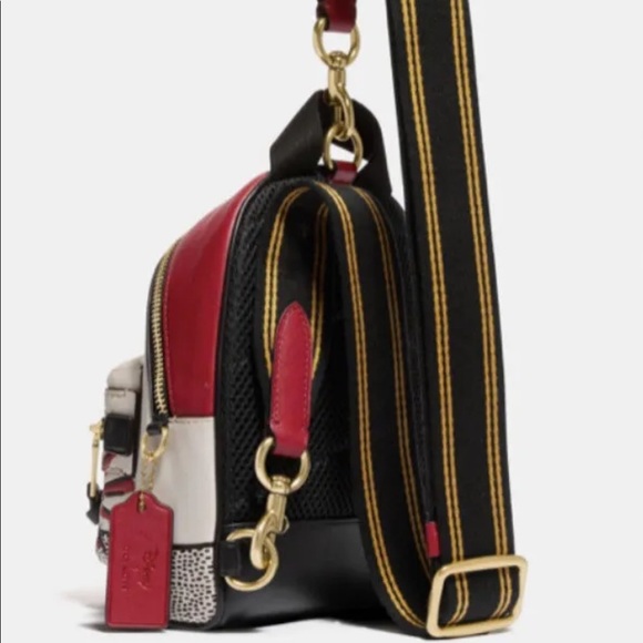 Coach Disney Keith Haring backpack crossbody bag BRAND NEW LIMITED EDITION - Picture 4 of 15